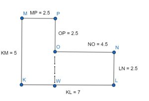 Area of polygon -Irregular Polygon 
