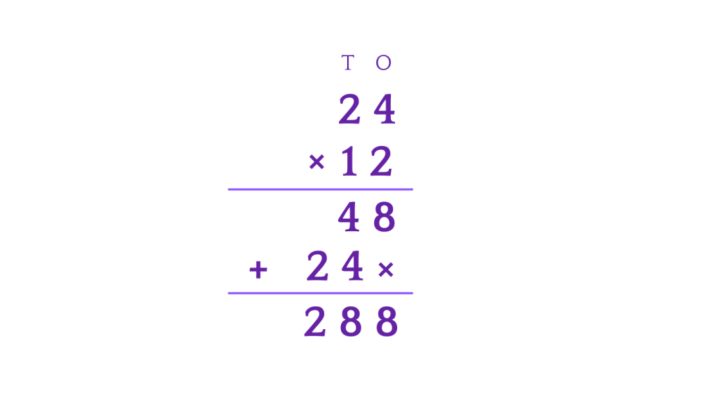 long multiplication 