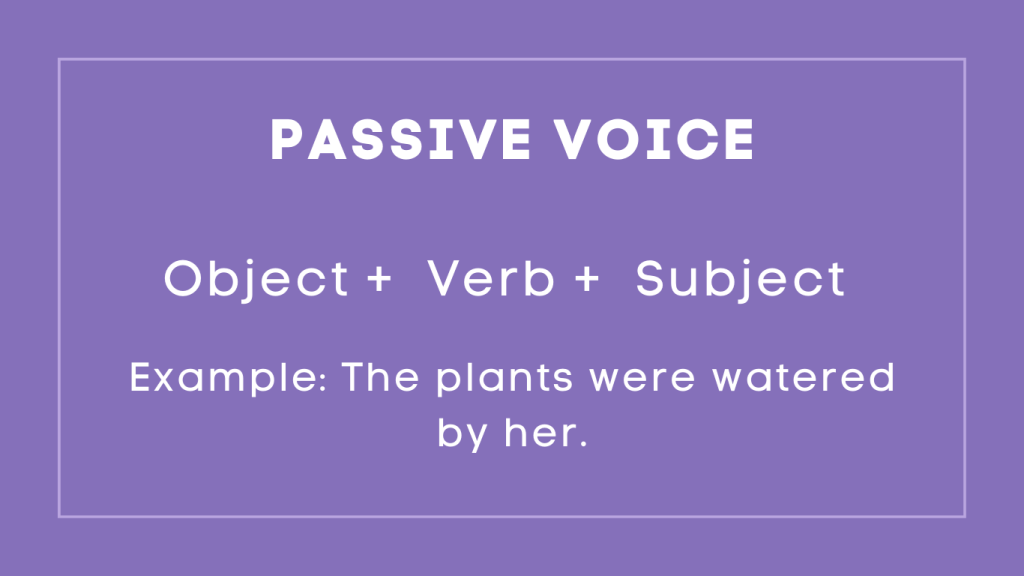 Passive Voice