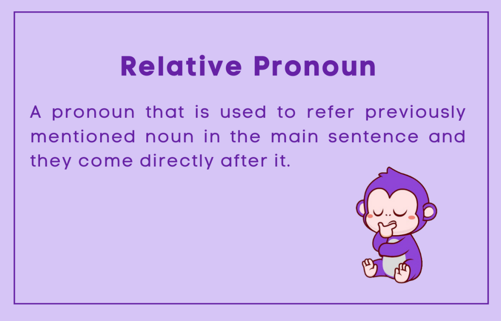 Relative Pronouns 
