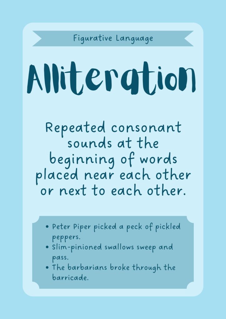Alliteration