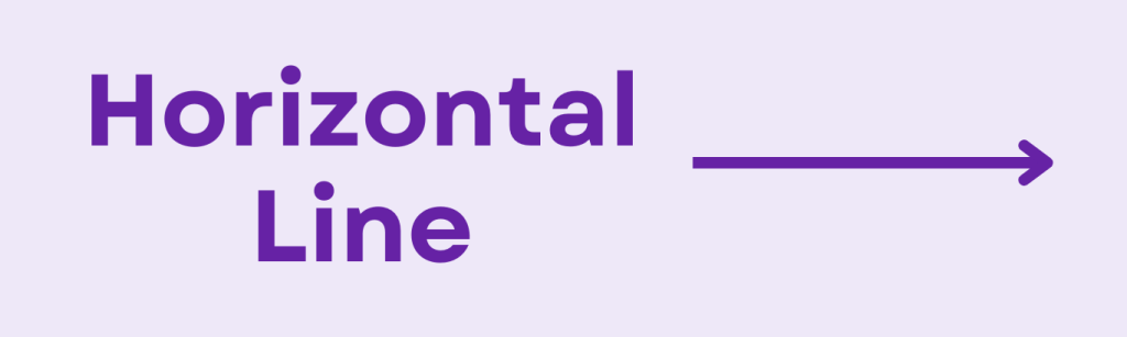 Horizontal Line