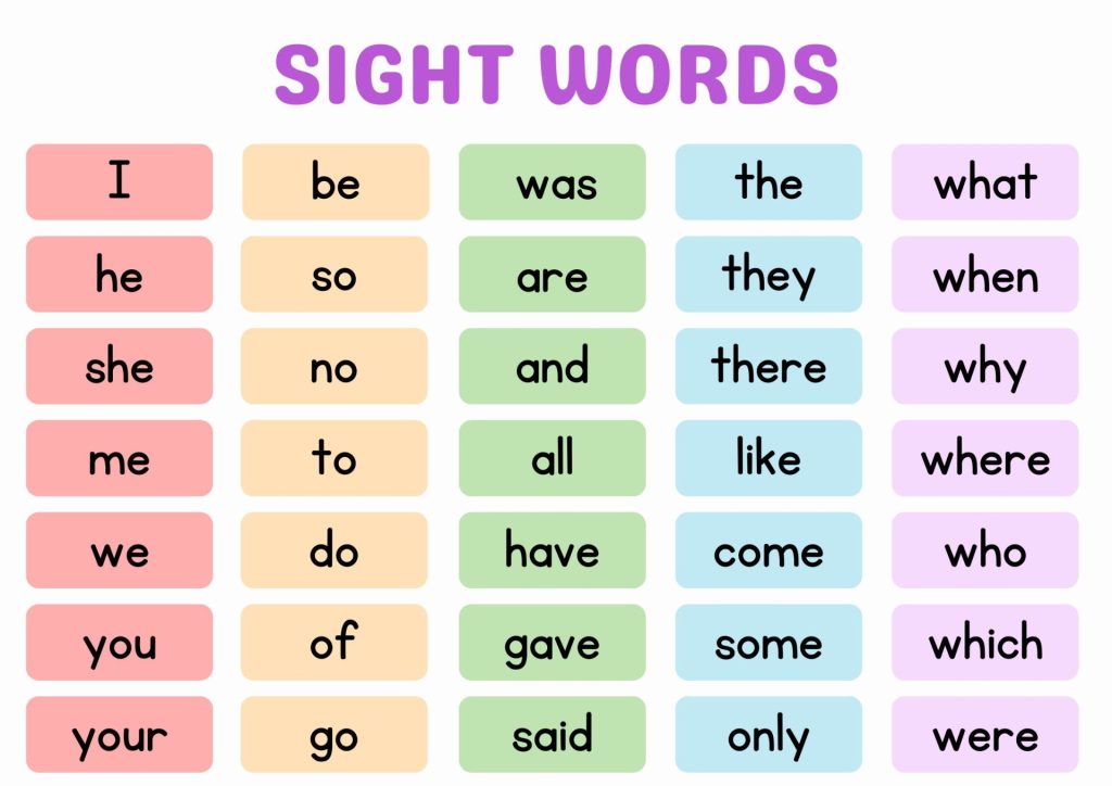 Sight Words
